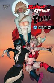 HARLEY QUINN X ELVIRA #3 CVR D BEN CALDWELL VAR 🌙🤮 RELEASE 12/17