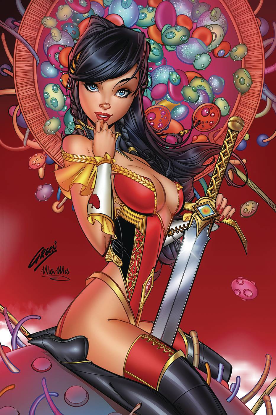 GRIMM FAIRY TALES #92 CVR C PAUL GREEN 💎🤮 LATE RELEASE JAN 22ND