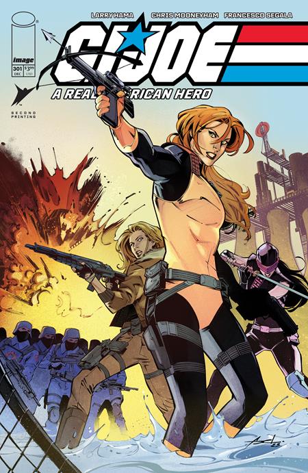 GI JOE A REAL AMERICAN HERO #301 Second Printing 🌙👀