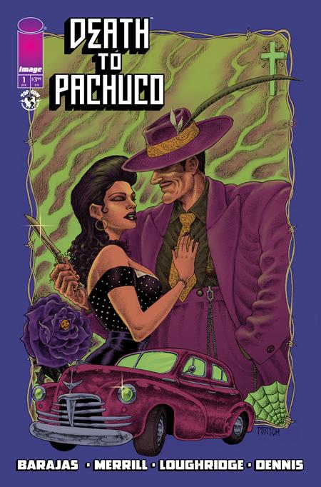 DEATH TO PACHUCO #1 (OF 5) CVR D RAMON VILLALOBOS VAR (MR) 🌙🤮 RELEASE 10/8