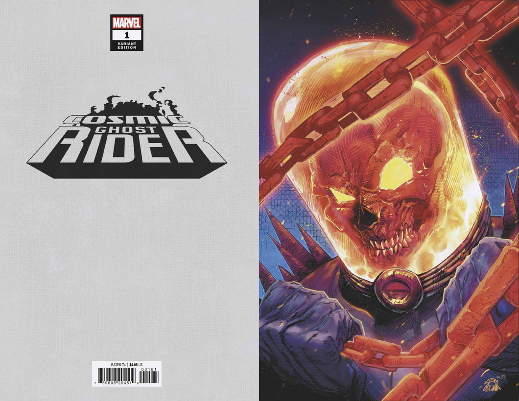 COSMIC GHOST RIDER #1 100 COPY INCV STEGMAN VIRGIN VAR 💯 (9.4)