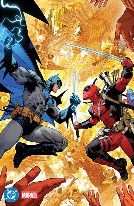 DC MARVEL BATMAN DEADPOOL #1 (ONE SHOT) CVR T DAN MORA FOIL VAR 🌙🤮 RELEASE 11/19