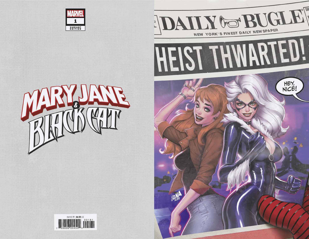 MARY JANE AND BLACK CAT #1 (OF 5) 100 COPY INCV NAKAYAMA VIR 💯 (9.6)