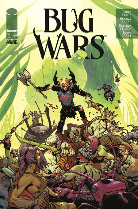 BUG WARS #1 (OF 6) 2ND PTG (MR) 🌙🤮