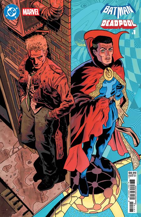 DC MARVEL BATMAN DEADPOOL #1 (ONE SHOT) CVR P HAYDEN SHERMAN CONSTANTINE DR STRANGE CARD STOCK VAR 🌙🤮 RELEASE 11/19