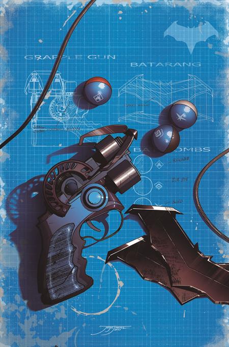 BATMAN #2 CVR F JORGE JIMENEZ BAT-GADGET CARD STOCK VAR 🌙🤮 RELEASE 10/1