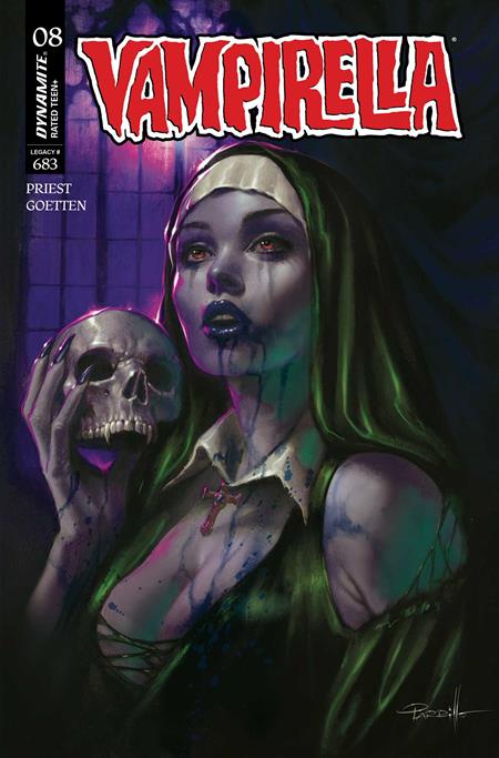 VAMPIRELLA #8 CVR N LUCIO PARRILLO ULTRAVIOLET FOC BONUS VAR 🌙🤮 RELEASE 12/17