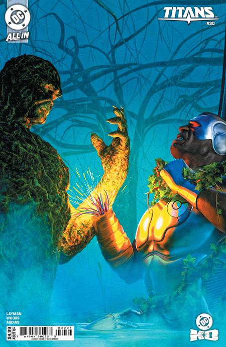 TITANS #30 CVR C MARK SPEARS CARD STOCK VAR (DC K.O.) 🌙🤮 RELEASE 12/17