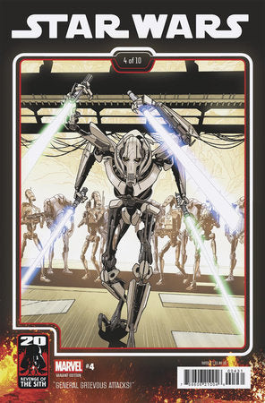 STAR WARS #4 CHRIS SPROUSE REVENGE OF THE SITH 20TH ANNIVERSARY VARIANT 🐧