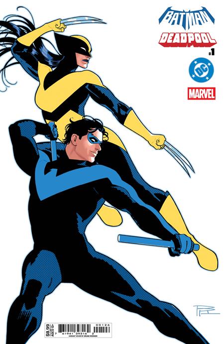DC MARVEL BATMAN DEADPOOL #1 (ONE SHOT) CVR O BRUNO REDONDO NIGHTWING X-23 CARD STOCK VAR 🌙🤮 RELEASE 11/19