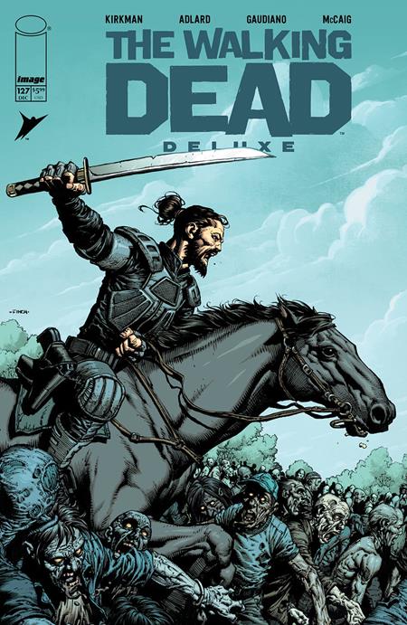 WALKING DEAD DELUXE #127 CVR A DAVID FINCH & DAVE MCCAIG (MR) 🌙 RELEASE 12/17