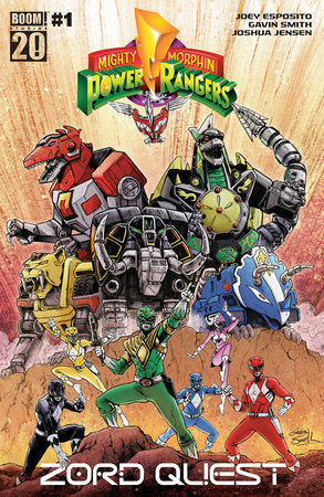 Mighty Morphin Power Rangers: Zord Quest #1 A Main (Dressed, Smith) 🐧 RELEASE 12/31