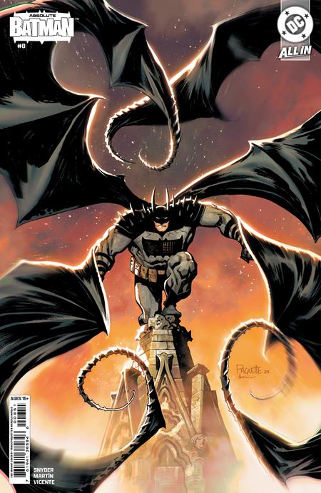 ABSOLUTE BATMAN #8 CVR E INC 1:50 YANICK PAQUETTE CARD STOCK VAR 🌙🤮