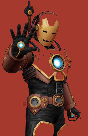 IRON MAN #1 JOHN TYLER CHRISTOPHER NEGATIVE SPACE VIRGIN VARIANT 🐧🤮 LATER RELEASE OCT 23RD