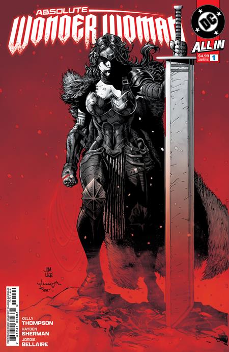 ABSOLUTE WONDER WOMAN #1 Fourth Printing Cvr A Jim Lee 🌙🤮