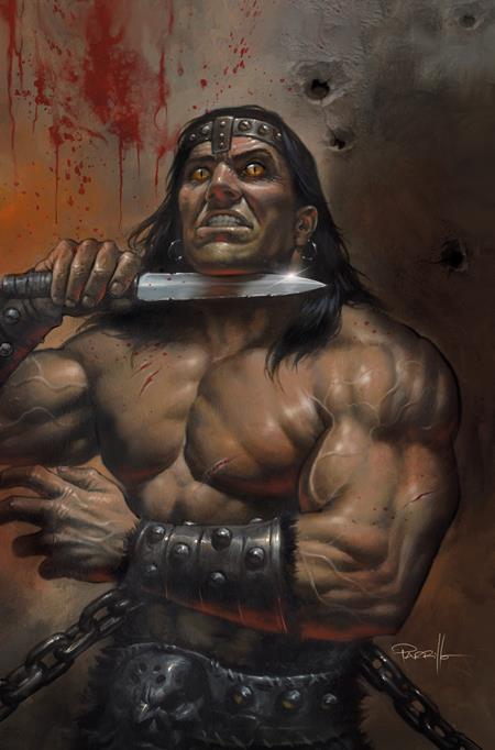 CONAN THE BARBARIAN SCOURGE OF THE SERPENT #4 (OF 4) CVR E LUCIO PARRILLO VIRGIN VAR (MR) 🌙🤮 RELEASE 1/7