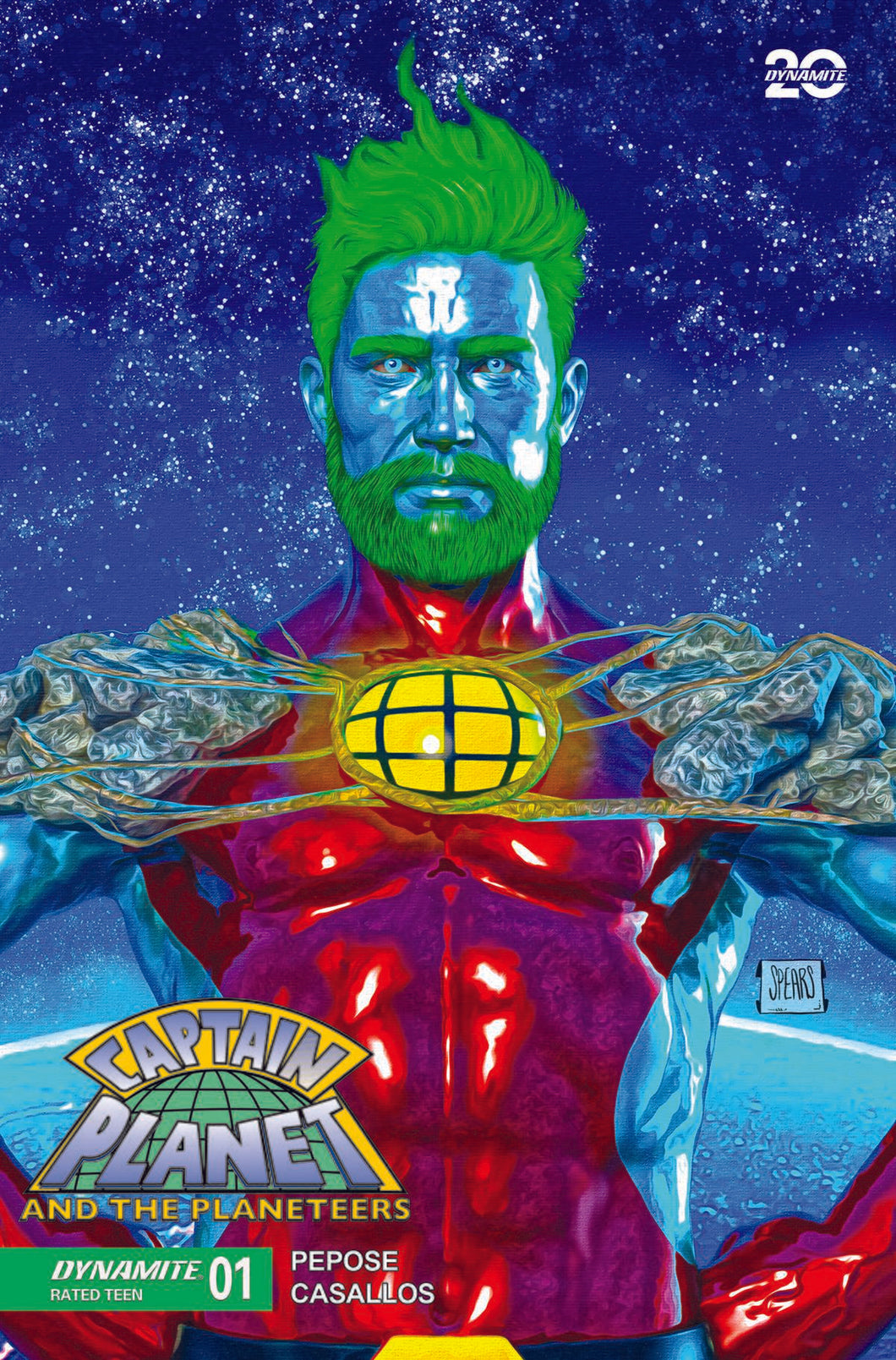CAPTAIN PLANET #1 CVR A SPEARS 💎🤮