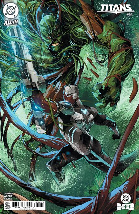 TITANS #30 CVR D EDWIN GALMON CARD STOCK VAR (DC K.O.) 🌙 RELEASE 12/17