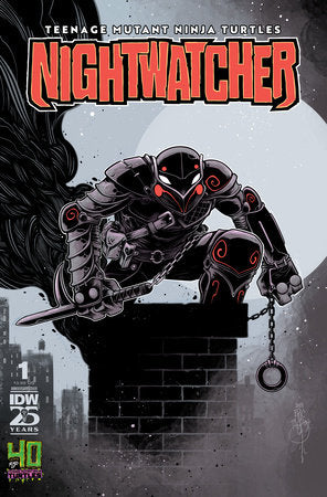 Teenage Mutant Ninja Turtles: Nightwatcher #1 Variant 40th Anniversary (Talbot) 🐧 LATE RELEASE AUGUST 14TH