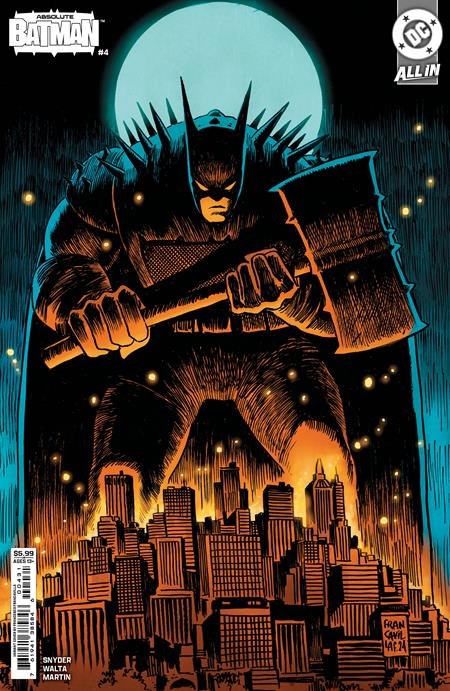 ABSOLUTE BATMAN #4 CVR C FRANCESCO FRANCAVILLA CARD STOCK VAR 🌙🤮