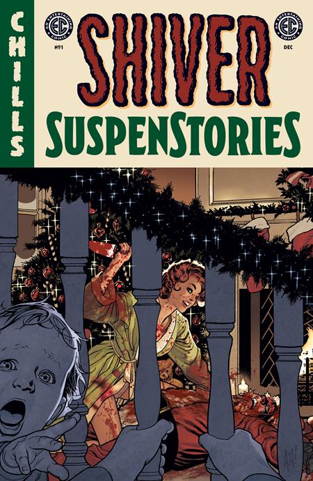 EC SHIVER SUSPENSTORIES #1 (ONE SHOT) CVR B ADAM HUGHES VAR 🌙🤮