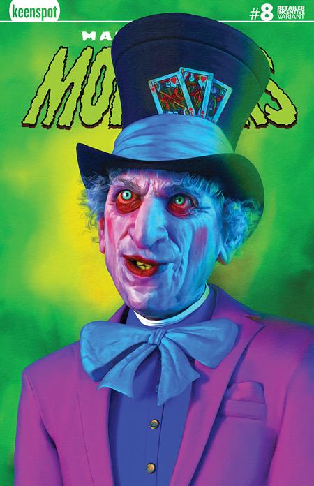 MARK SPEARS MONSTERS #8 CVR C INC 1:500 MARK SPEARS GLOW-IN-THE-DARK VAR 🌙🔥🤮🔥 RELEASE 12/17
