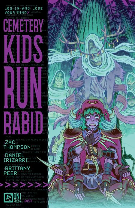 CEMETERY KIDS RUN RABID #3 (OF 4) CVR A DANIEL IRIZARRI 🌙 RELEASE 10/22