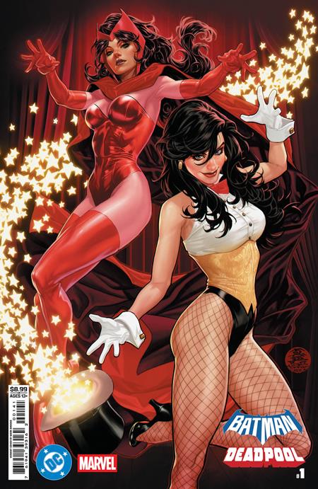 DC MARVEL BATMAN DEADPOOL #1 (ONE SHOT) CVR D MARK BROOKS ZATANNA SCARLET WITCH CARD STOCK VAR 🌙🤮 RELEASE 11/19