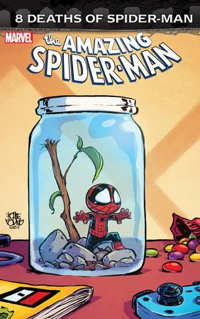 AMAZING SPIDER-MAN #65 SKOTTIE YOUNG 8 DEATHS OF SPIDER-MAN VARIANT 🐧🤮 LATE RELEASE JAN 8TH