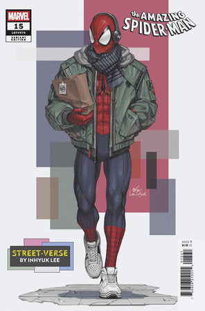 AMAZING SPIDER-MAN #15 INHYUK LEE STREET-VERSE VARIANT 🐧🤮 RELEASE 11/5
