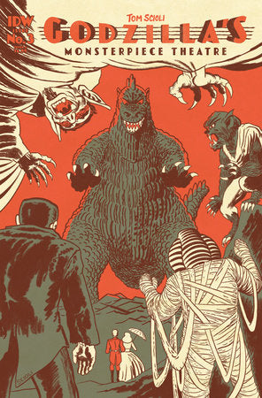 Godzilla’s Monsterpiece Theatre #3 Cover A (Scioli) 🐧 LATE RELEASE JAN 22ND