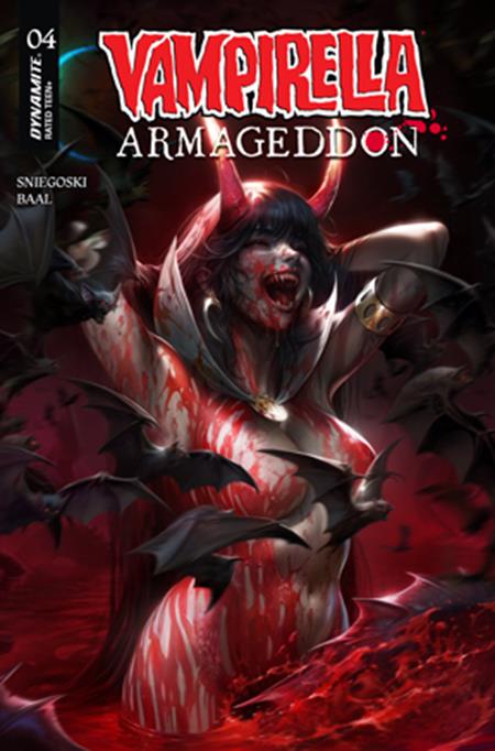VAMPIRELLA ARMAGEDDON #4 CVR A FRANCESCO MATTINA 🌙 RELEASE 10/8