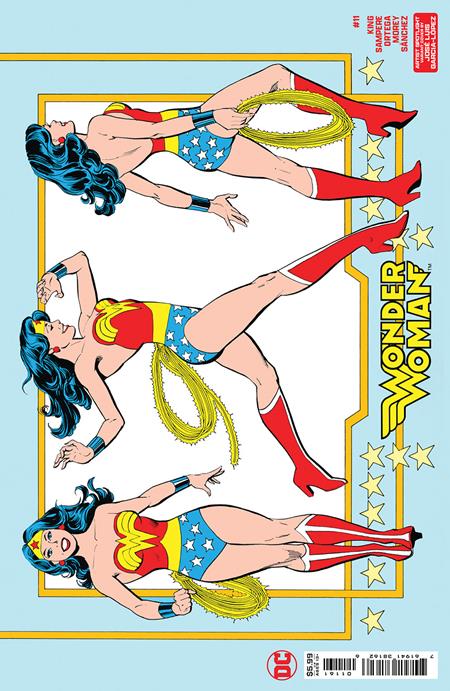 WONDER WOMAN #11 CVR D JOSE LUIS GARCIA-LOPEZ ARTIST SPOTLIGHT WRAPAROUND CARD STOCK VAR (ABSOLUTE POWER) 🌙🤮