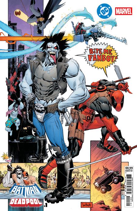 DC MARVEL BATMAN DEADPOOL #1 (ONE SHOT) CVR M SEAN GORDON MURPHY LOBO DEADPOOL CARD STOCK VAR 🌙🤮 RELEASE 11/19