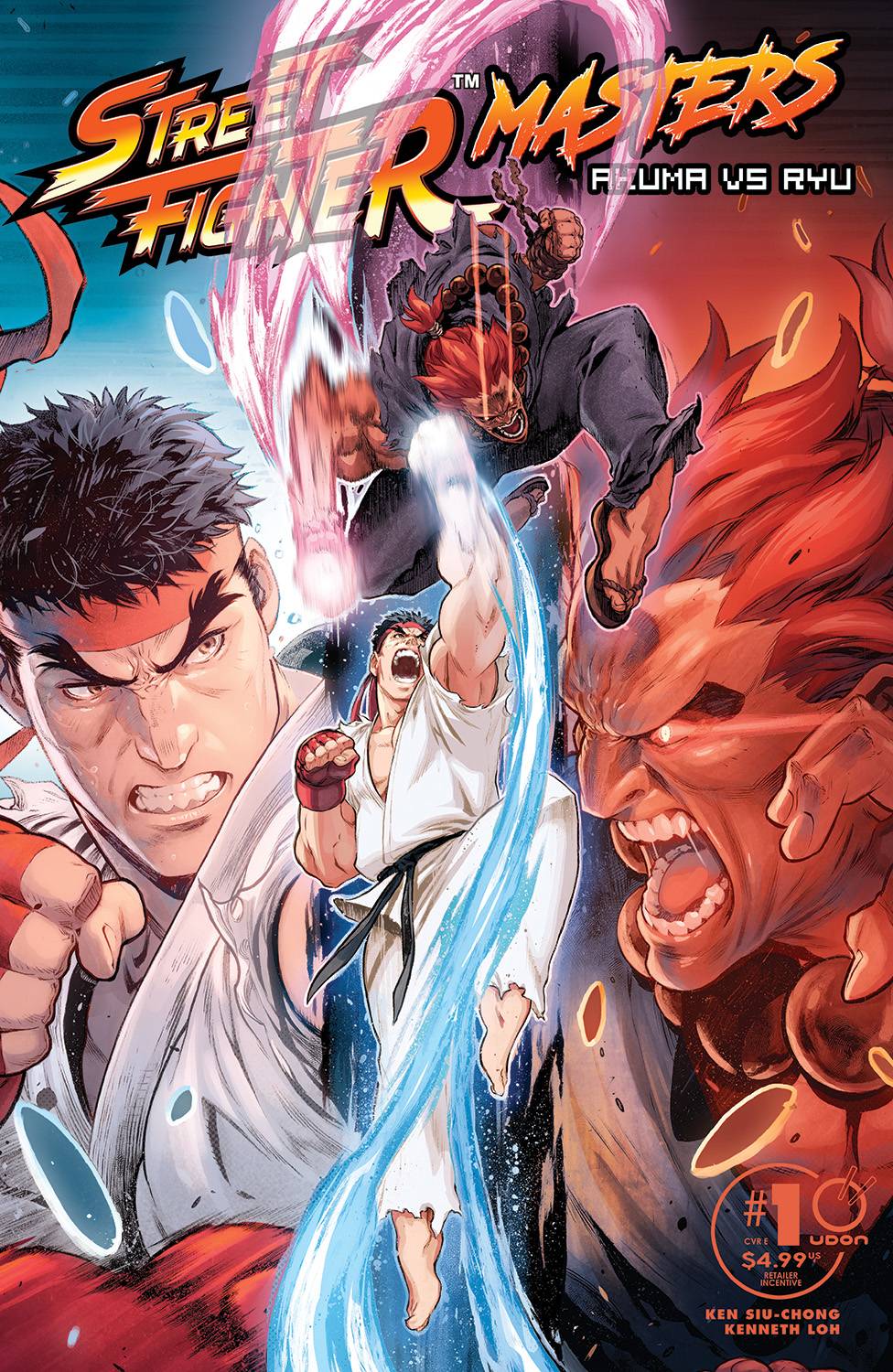 STREET FIGHTER MASTERS: AKUMA VS RYU #1 CVR E 5 COPY 💎