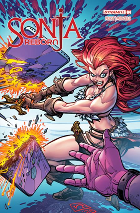 SONJA REBORN #4 CVR C CHAD HARDIN VAR 🌙 RELEASE 12/17