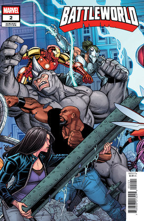 BATTLEWORLD #2 NICK BRADSHAW 5-PART CONNECTING VARIANT B 🐧 RELEASE 10/29