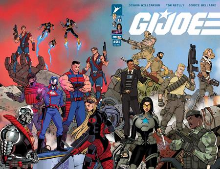 GI JOE #1 CVR A TOM REILLY WRAPAROUND 🌙🤮