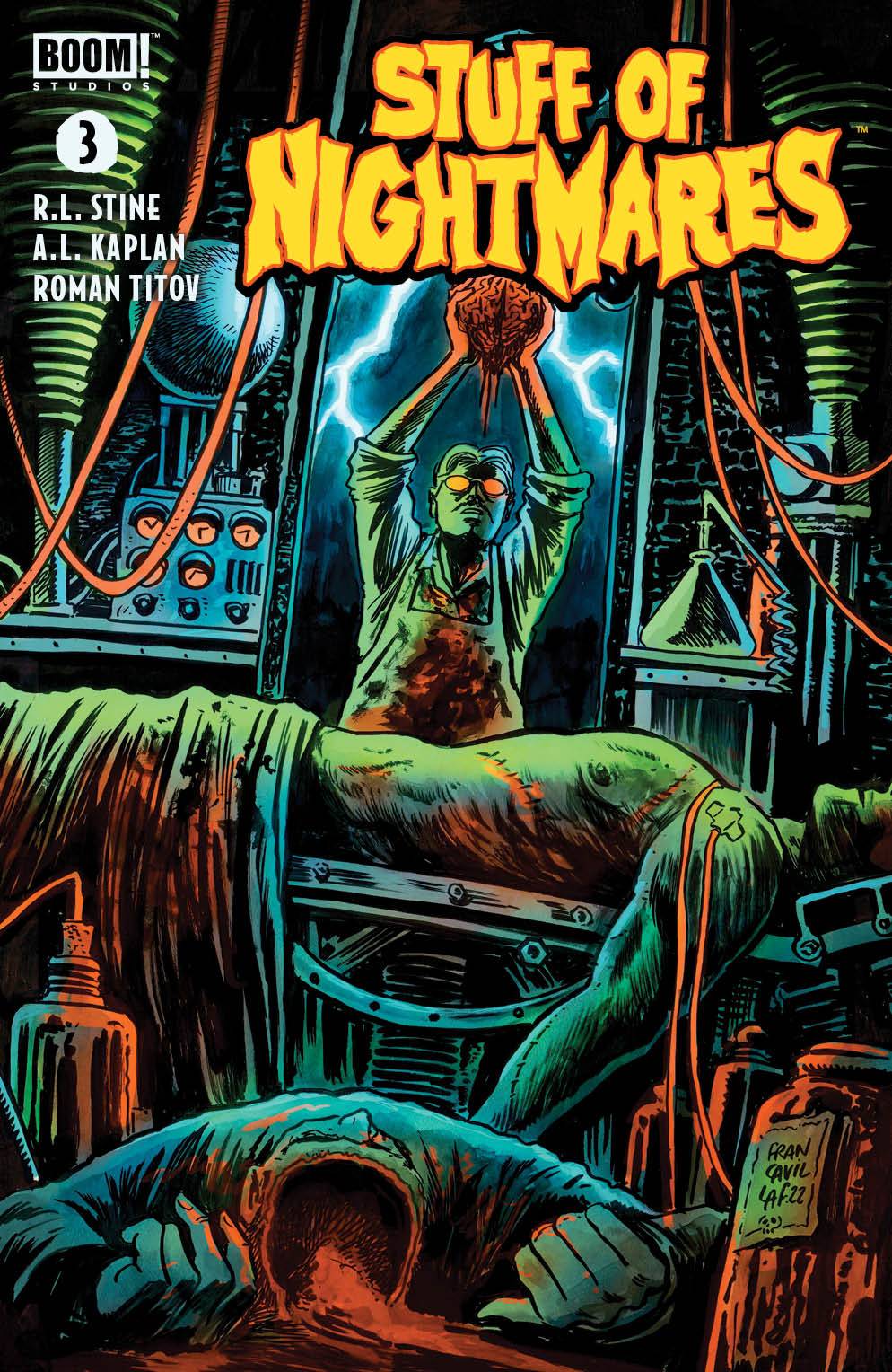 STUFF OF NIGHTMARES #3 (OF 4) CVR A FRANCAVILLA 💎