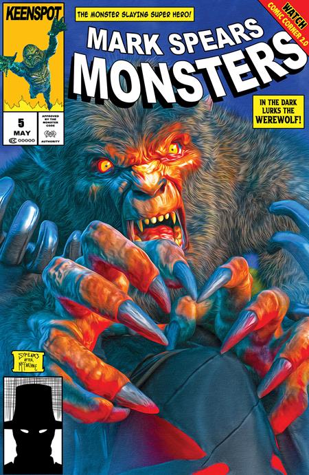 MARK SPEARS MONSTERS #5 CVR C MARK SPEARS ASM #313 HOMAGE VAR 🌙🤮 LATE LATE RELEASE MAY 28TH