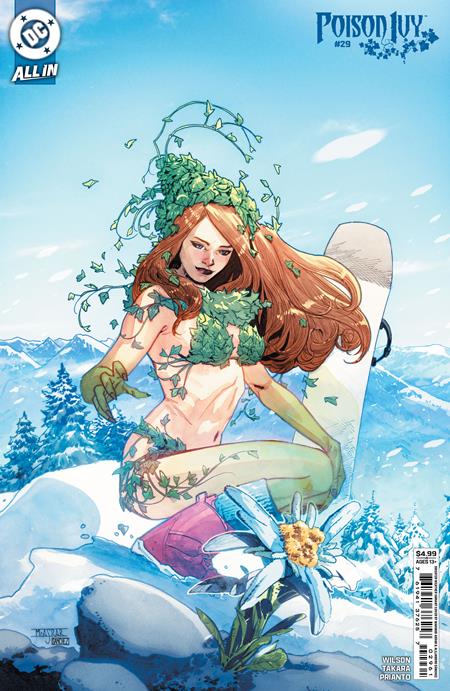 POISON IVY #29 CVR D MAHMUD ASRAR & ALEJANDRO SANCHEZ SWEATER WEATHER CARD STOCK VAR 🌙