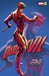 DAREDEVIL #24 J. SCOTT CAMPBELL JUST SPECTACULAR COLLECTION VARIANT 🐧🤮