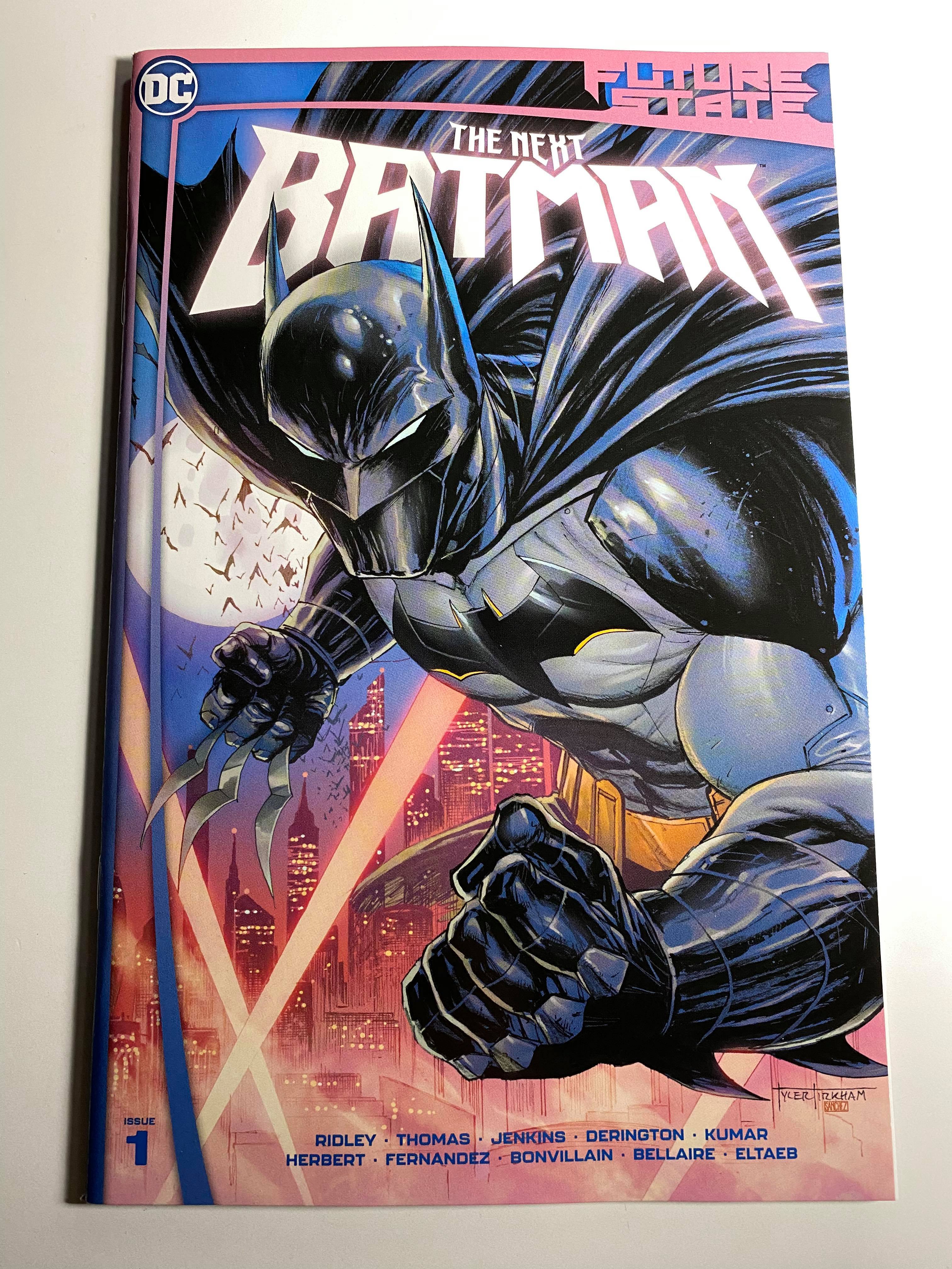 FUTURE STATE THE NEXT BATMAN #1 EXCLUSIVE TYLER KIRKHAM VARIANT COMIC ...