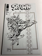 Load image into Gallery viewer, SPAWN #310 NINJA SPAWN BLACK AND WHITE VARIANT COMIC BOOK

