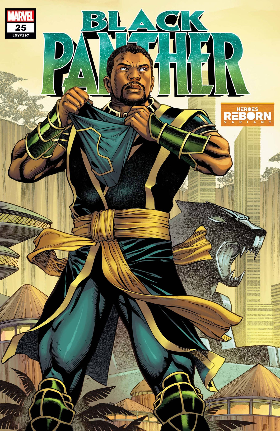 BLACK PANTHER #25 REBORN VAR