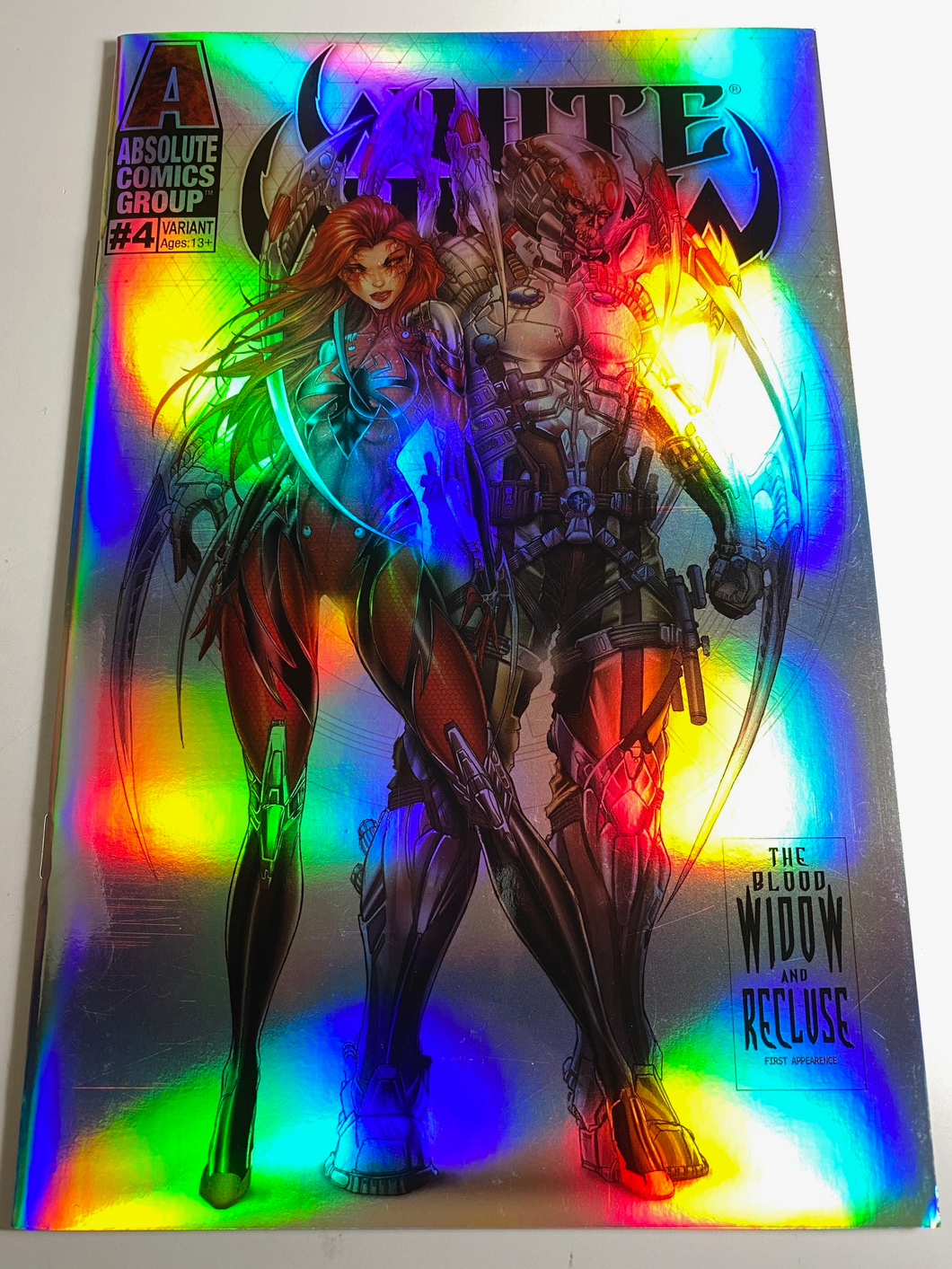 WHITE WIDOW #4 BLOOD WIDOW & RECLUSE FOIL CHROME EXCLUSIVE