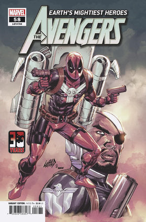 AVENGERS 58 LIEFELD DEADPOOL 30TH VARIANT 🐧🧐