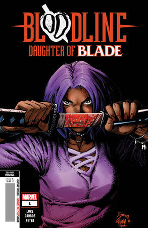 BLOODLINE DAUGHTER OF BLADE #1 2ND PTG RYAN STEGMAN VAR 🐧🧐🤮