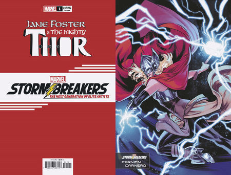 JANE FOSTER & THE MIGHTY THOR 1 CARNERO STORMBREAKERS VARIANT 🐧🧐🤮