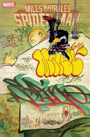 MILES MORALES SPIDER-MAN #1 DEL MUNDO GRAFFITI VAR 🐧🧐🤮